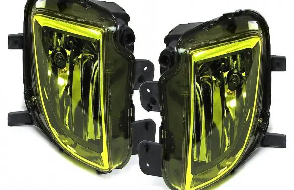  KLARGLAS NEBELSCHEINWERFER GELB FÜR VW Golf VI 6 GTI GTD