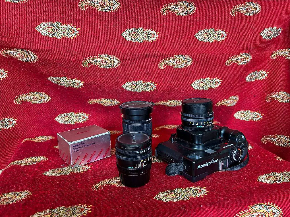 Mamiya 6 MF Kit: 50mm, 75mm, 150mm Lenses+ Panoramic Adapter