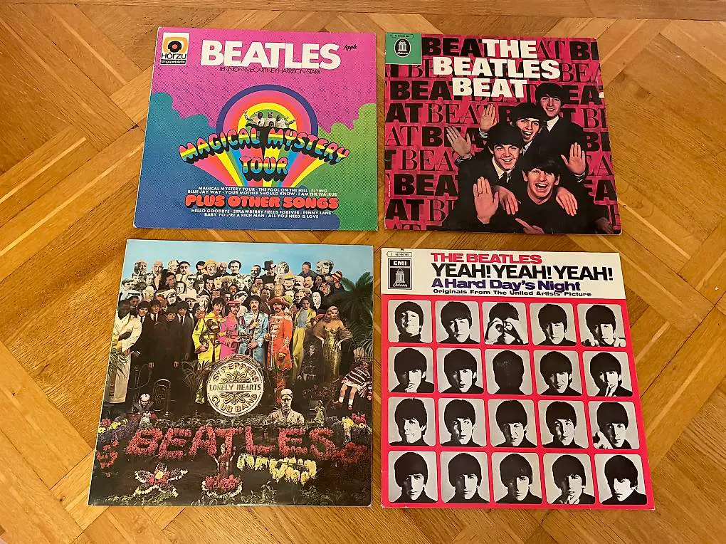 Beatles Lp-Sammlung