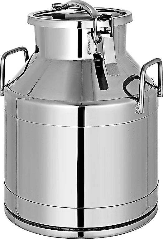 Milchkanne 20 L Milchkanne Edelstahl 6,11 kg