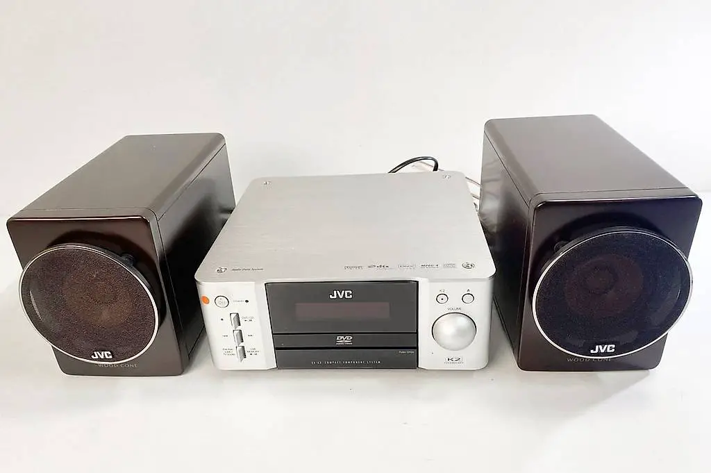 JVC - CA-EXA3 Wood Cone Lautsprecher - Hi-Fi Anlage