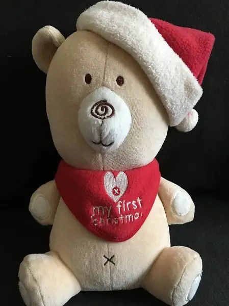 Teddy Bär von naturest purest- My First Christmas