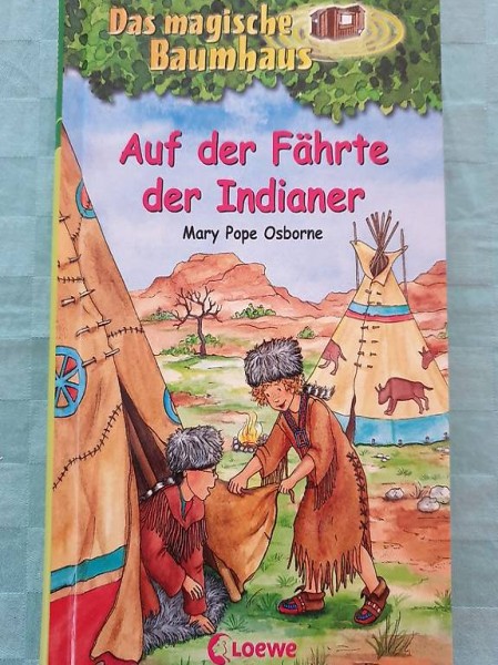  Das magisch Baumhaus Buch Nr. 16 Auf der Fährte der Indianer