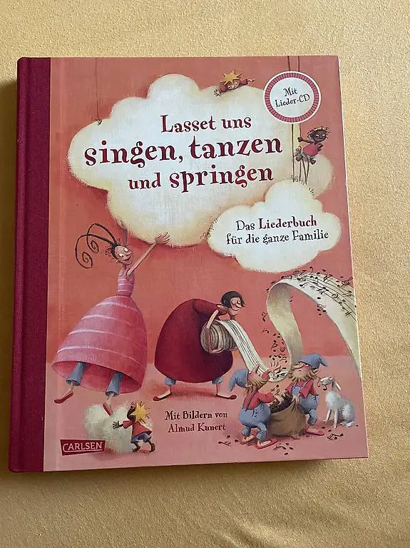 Liederbuch mit CD: lasset uns singen, tanzen und springen