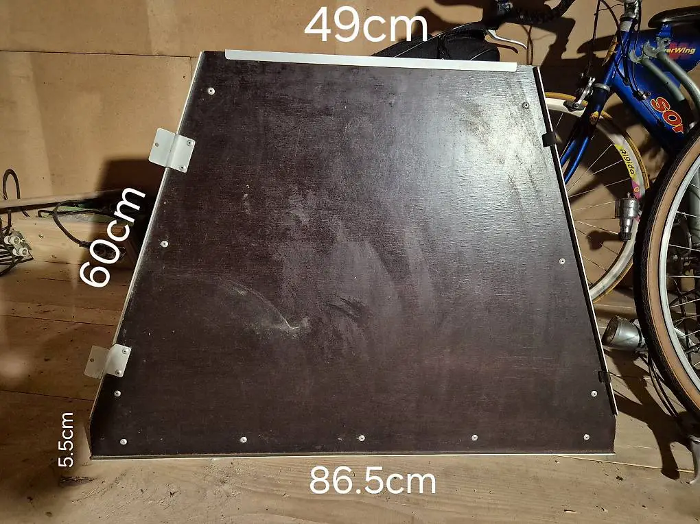 Trennwand für Doppelhundebox