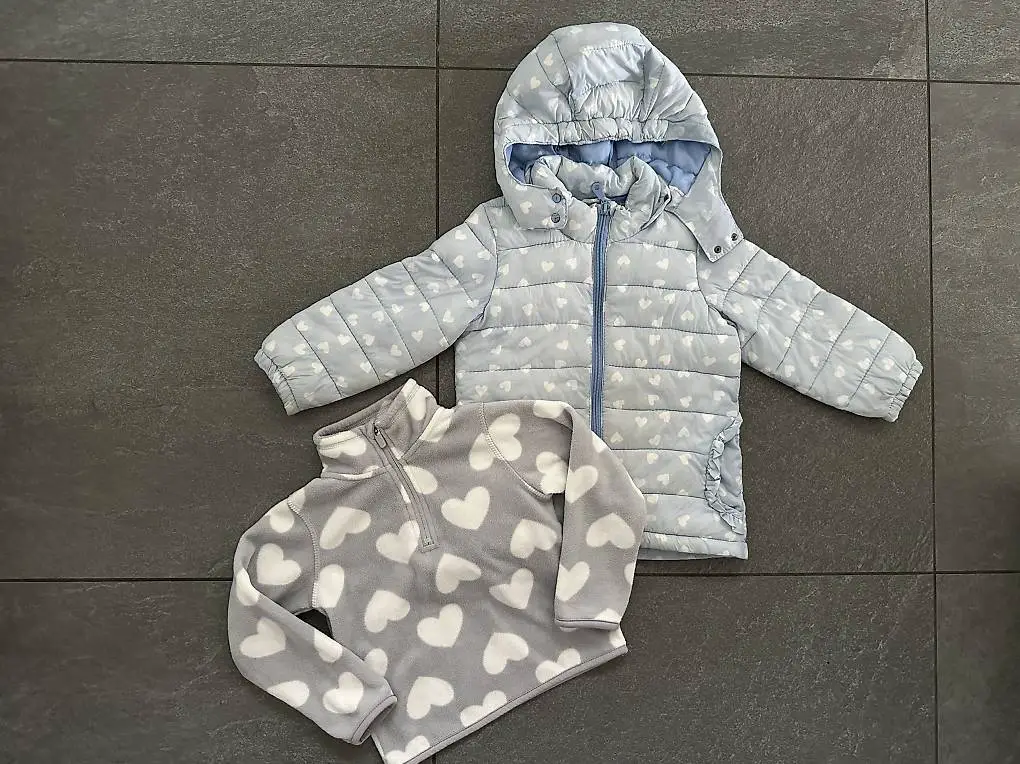 Steppjacke / Fleece Grösse 86/92