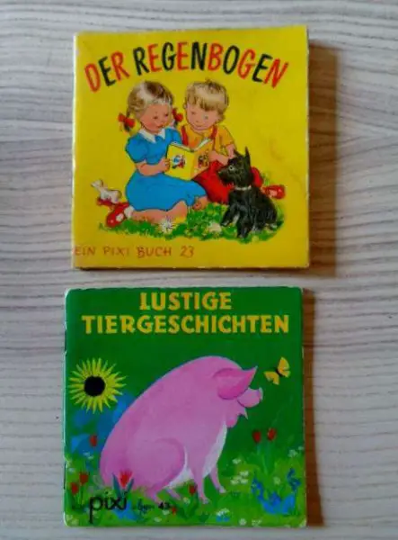 Alte Original Pixi Büchlein, Carlen Verlag, Hamburg, 6 Stk.