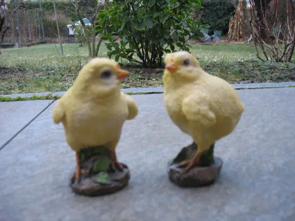 Küken, Hühner, Vögel, Tier, Figur, Statue