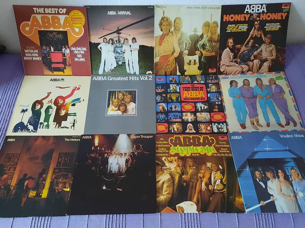 Abba - Schallplatten + CD