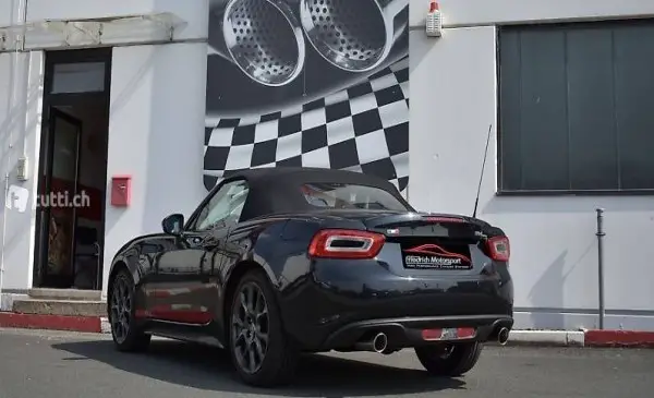  FIAT 124 SPIDER - FMS DUPLEX SPORTAUSPUFF ANLAGE AB KAT