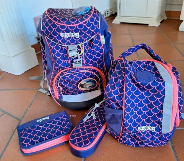 Ergobag Perlentauchbär - Set neun komplett, nie benutzt.