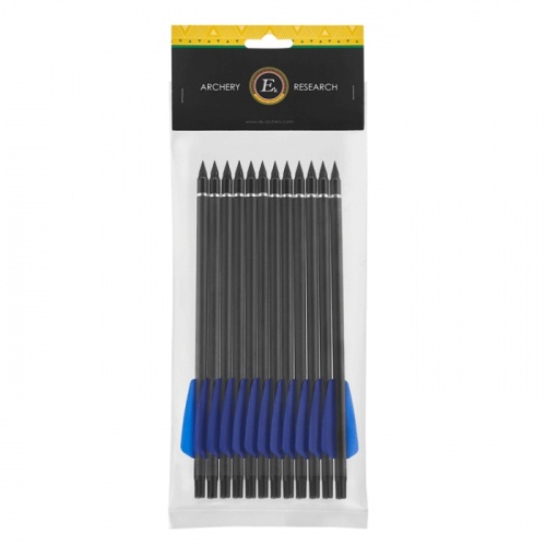 Packung à 12 Stück Carbonpfeile 7,5 Zoll