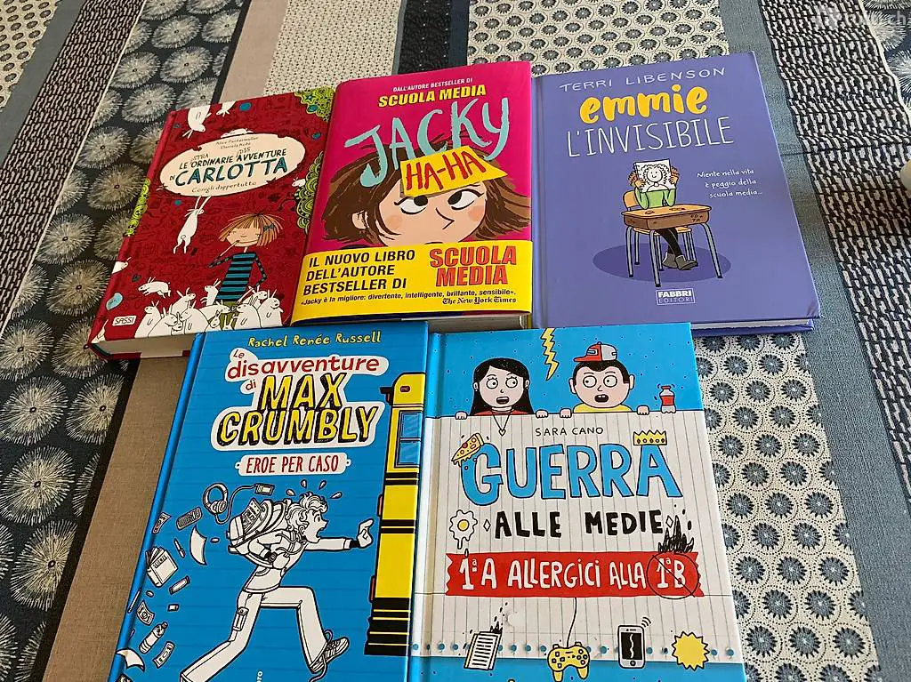 Libri per ragazzini da leggere durante le vacanze