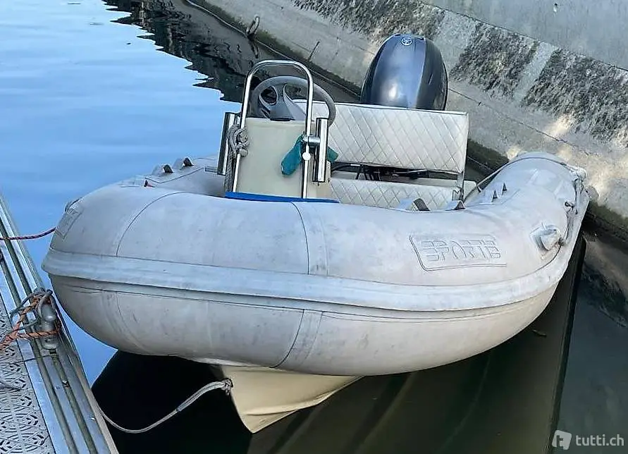 Festrumpf Schlauchboot Sportis MC 3800 Yamaha 30 PS 4 Takt