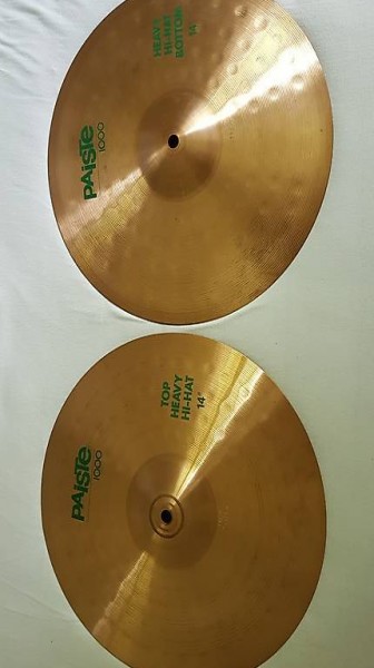 Paiste Heavy Hi-Hat 14" Becken + Ständer gratis dazu