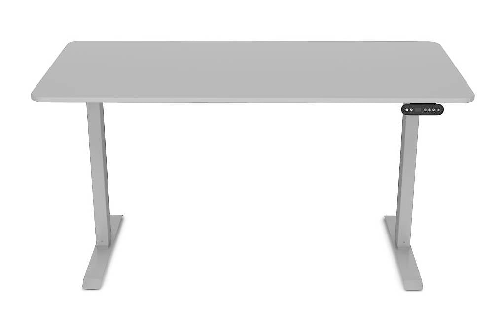 Stehpult elektrisch BASIC grau 140 x 70 cm
