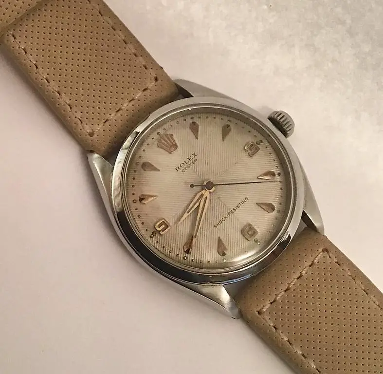 Rolex oyster ref. 6480 anno 1957 quadrante 3-6-9