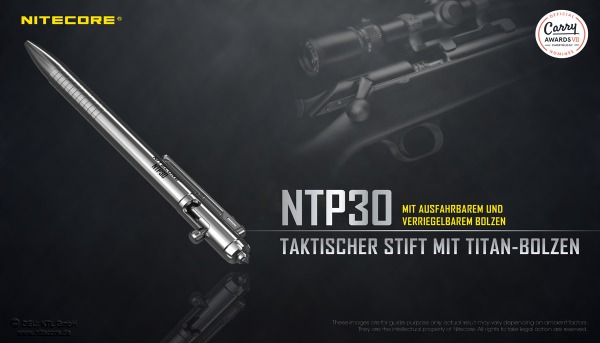 NiteCore Titan Pen NTP30, Gratisversand