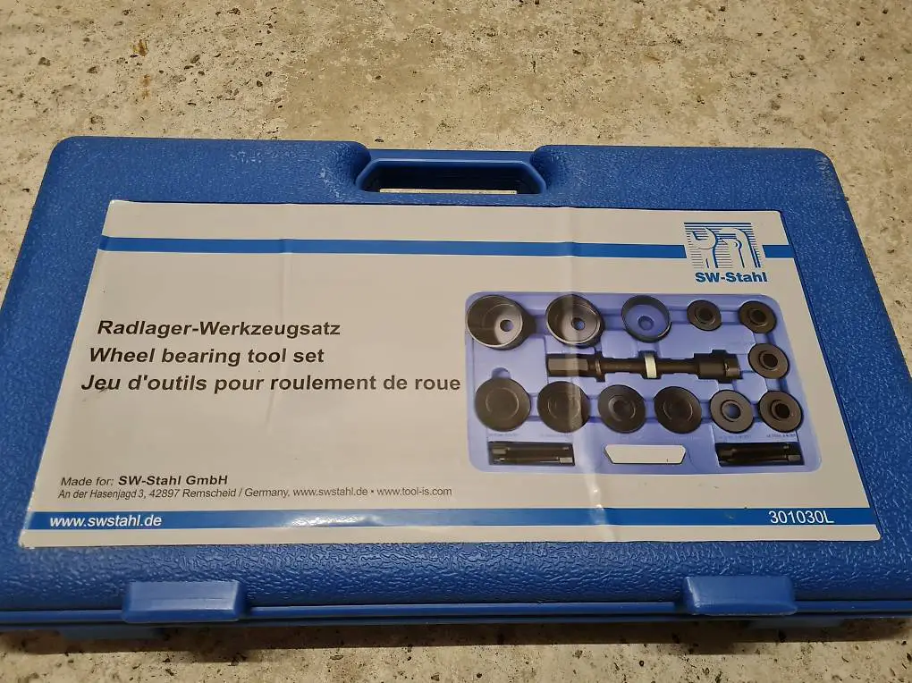 Radlager Werkzeugsatz