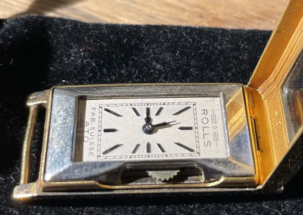 Golduhr von Rolls, 1930er, RaritätSammleruhr