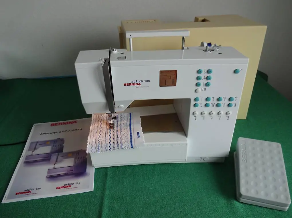 "BERNINA activa 130" Revidiert mit 3 Monate Garantie