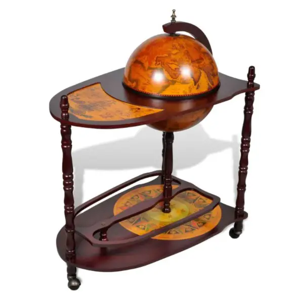 Globus-Bartisch Eukalyptusholz Freistehend