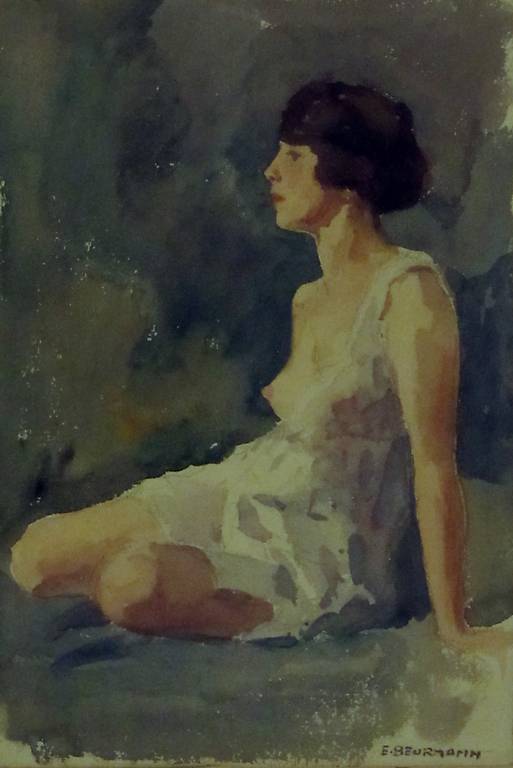 Emil Beurmann, Halbakt