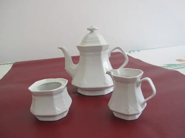 Vintage Tee-/Kaffee-Kanne, Mitterteich Bavaria, Dekor SISSI