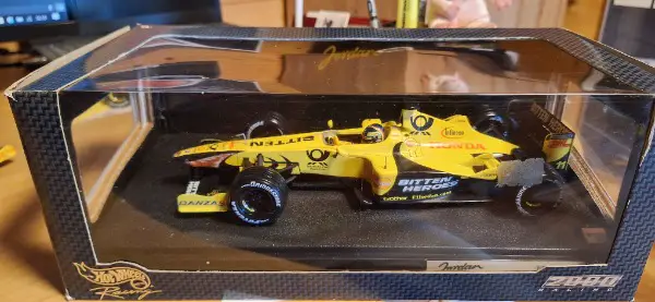 Jordan EJ10 Honda F1 Heinz-Harald Frentzen Hotwheels 1:18