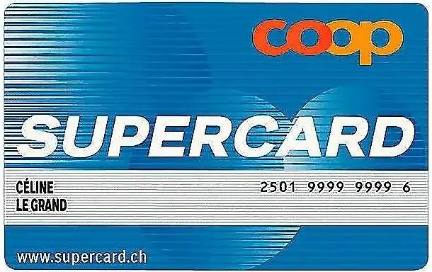 20"000 Coop Superpunkte Supercard