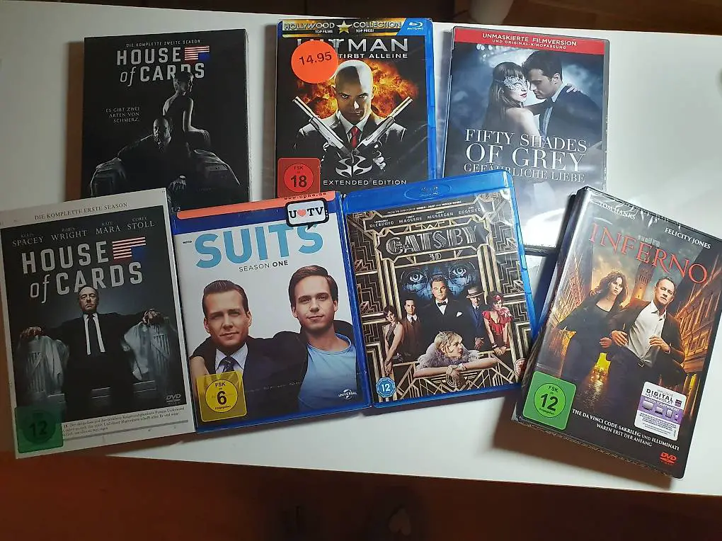 Filme 7 DVD/Blu ray neue