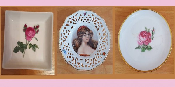 Konfektschalen - kleine Teller / Schale - Einzelverkauf