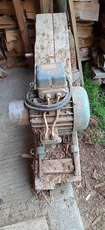 Alter Elektromotor Heugebläse, Holzfräse, Güllerührwerk