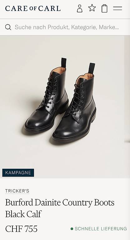 Tricker"s Stiefel Gr. 44.5