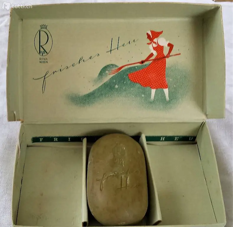 Riva Seife Frisches Heu Vintage 60er Jahre