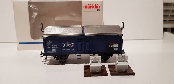 Märklin 46193 Schiebedachwagen DB Märklin Magazin 1999