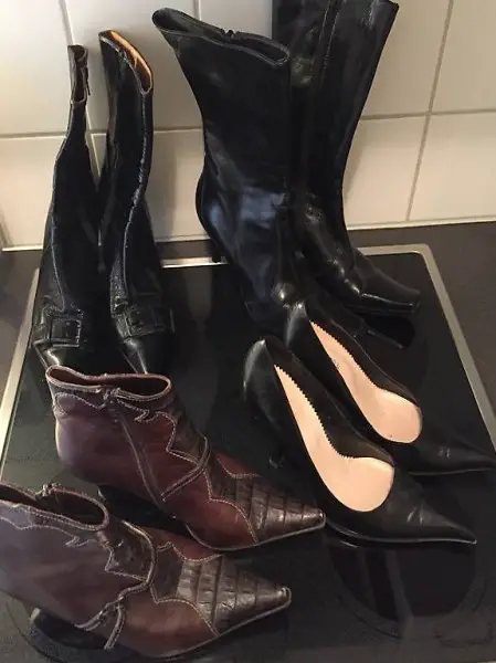 4 Paar Schuhe alles Echt Leder