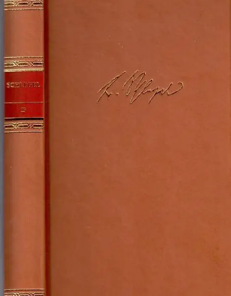 Schlegel. Werke in einem Band. Numerierte Sonderausgabe