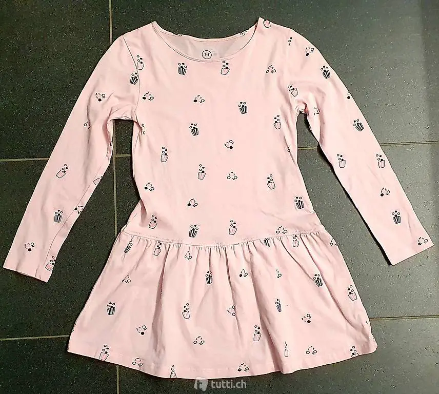 Baumwoll Kleid für 7/8-jährige
