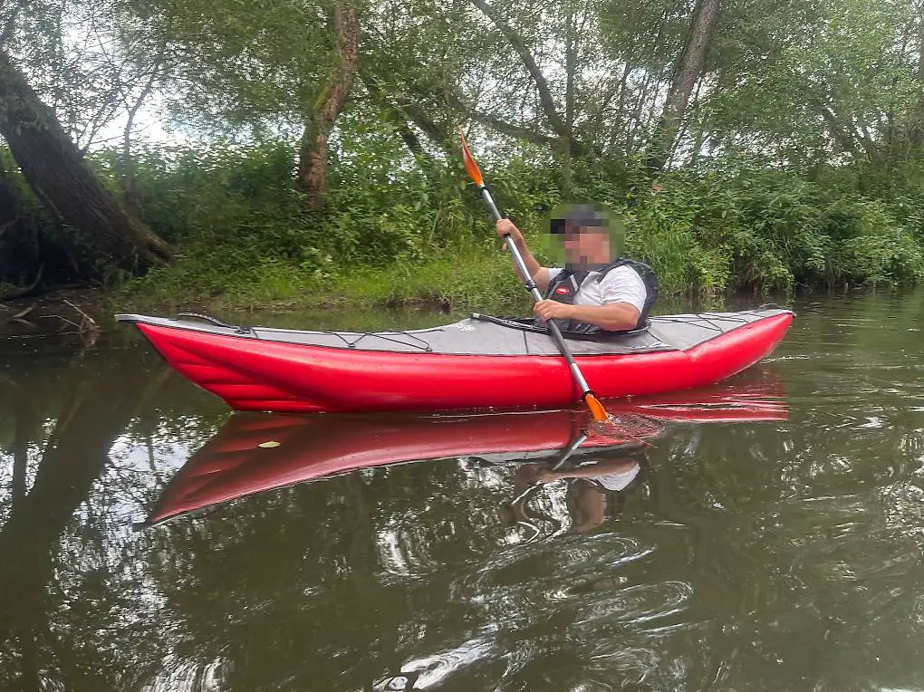 Gumotex Swing 1 Kajak inkl. Paddel