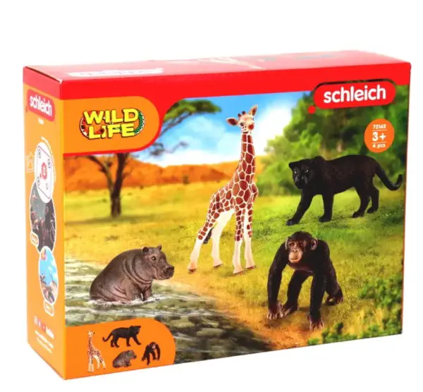 Schleich 72162 Spielfiguren Set Wildlife