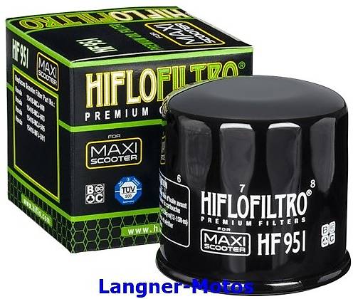 HIFLO Ölfilter HF951 Neuware Yamaha XP530 A TMAX