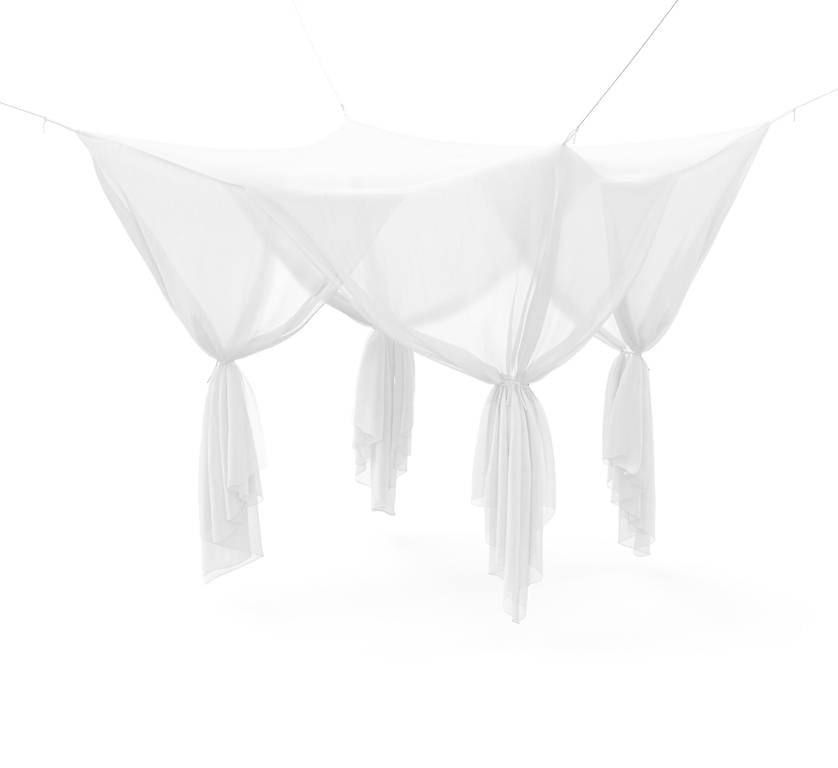 Moskitonetz 220 x 220 x 210 cm weiss