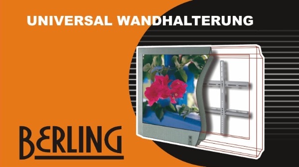 Wandhalterung Sschmal LCD TV Plasma LED bis 63 Zoll Neu