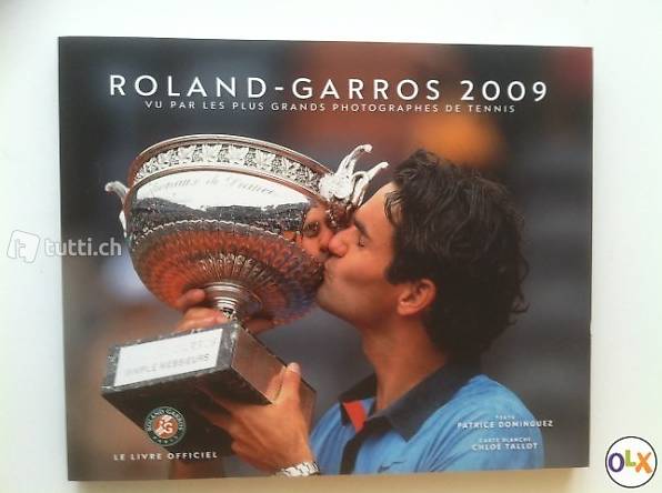 Federer. Livre officiel de Roland Garros