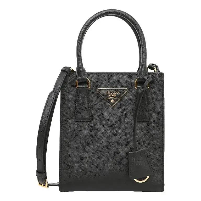 Prada Handtasche mit Dreiecks-Logo