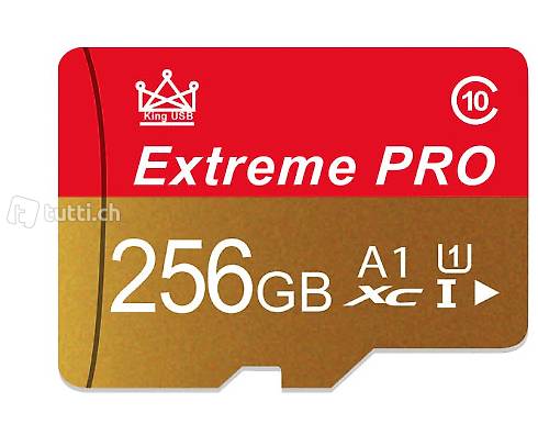 schede Micro SD di memoria, da 128 e 256 GB