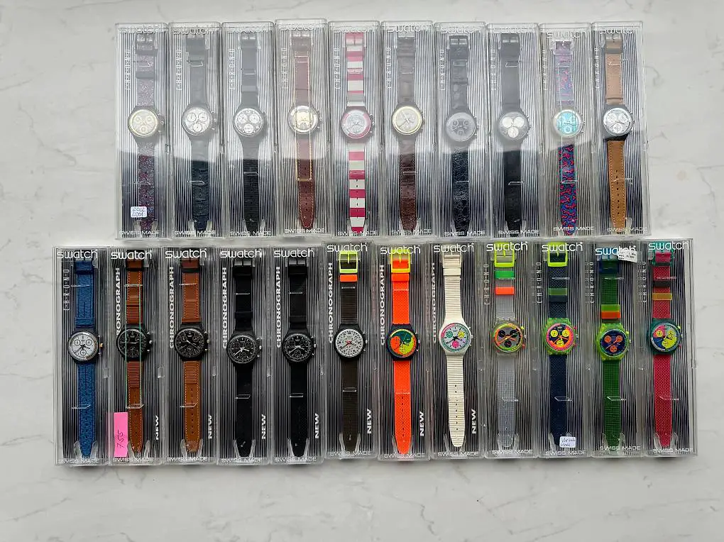 swatch chronos neu ungetragen ab 100.- chf