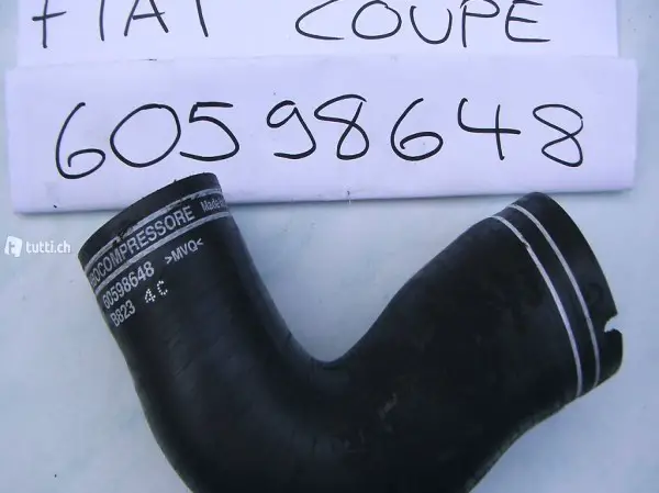 Fiat Coupe Ladeluftschlauch 605 98 648