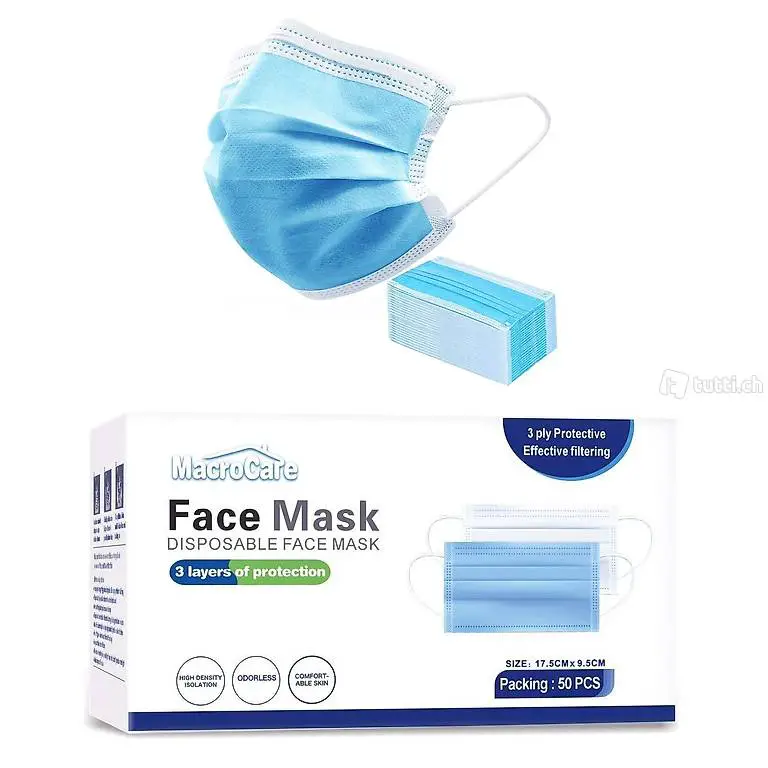  Günstige Hygienemasken kaufen (50 Stk)